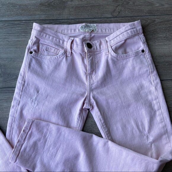 Current Elliott Pink Destroy The Stiletto Jeans - Picture 6 of 16